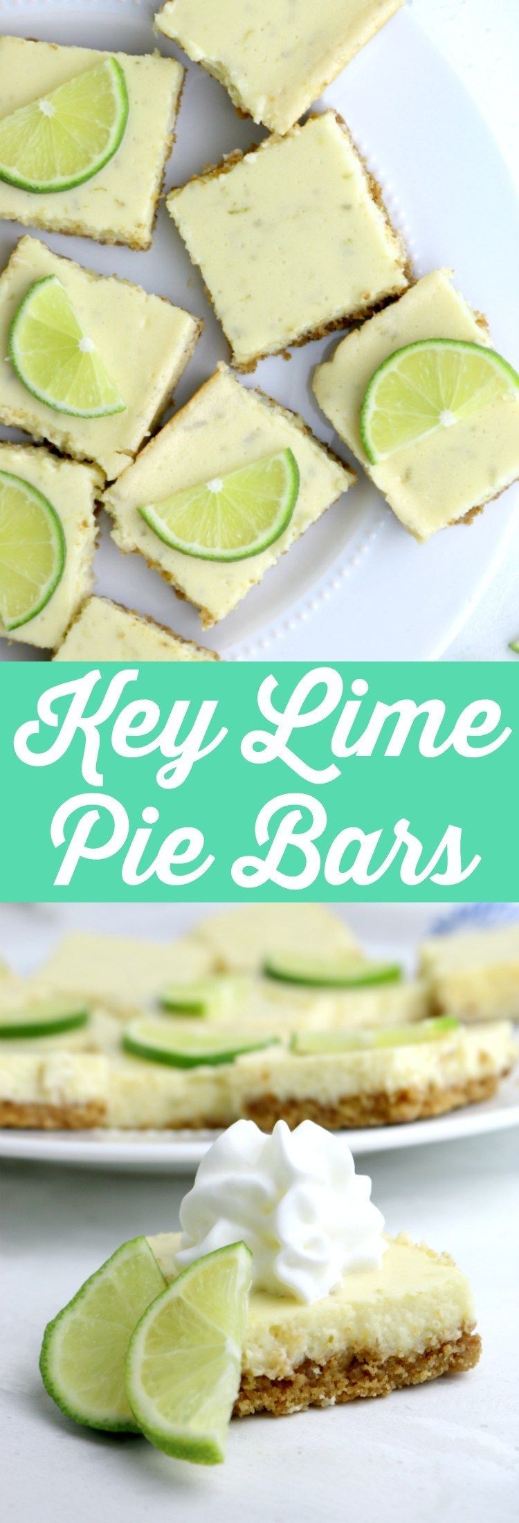 Simple Key Lime Pie Bars - Blue Cheese Bungalow -   16 desserts Light key lime ideas