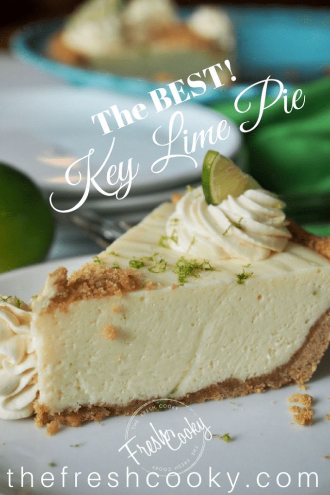 The BEST Key Lime Pie -   16 desserts Light key lime ideas