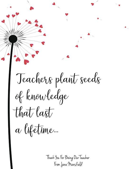 16 planting Quotes for teachers ideas