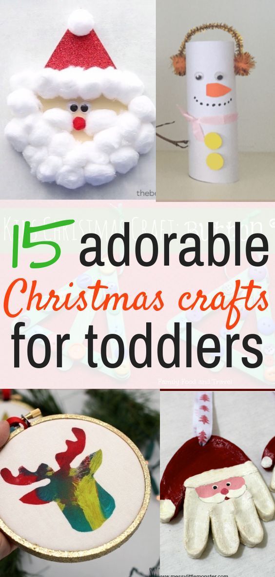 15 Christmas crafts for toddlers -   16 room decor Easy christmas gifts ideas