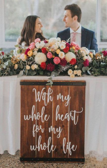 Wedding signs rustic verses 52 ideas -   16 wedding Signs floral ideas