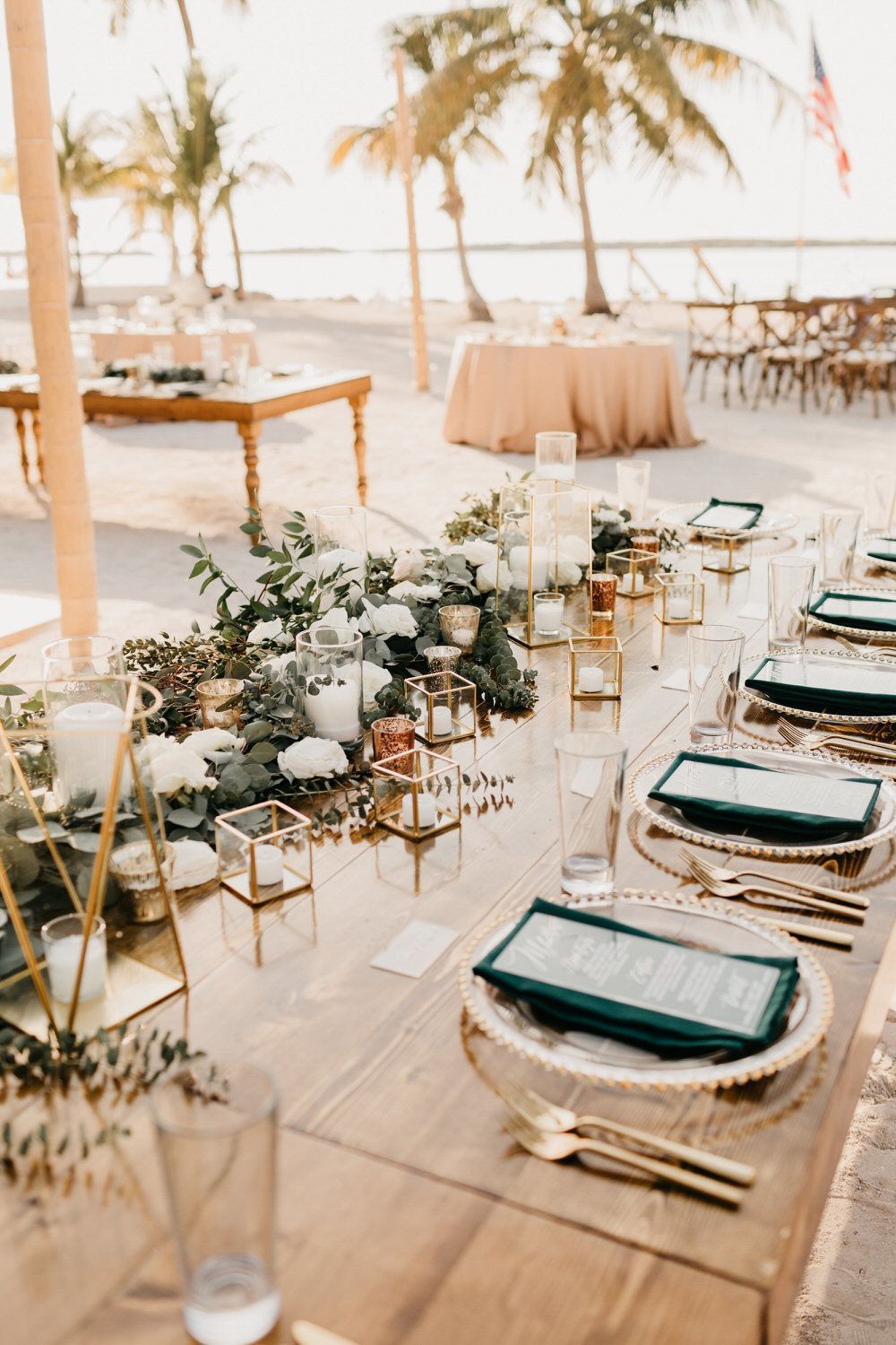 17 beach wedding Reception ideas