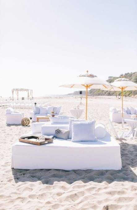 17 beach wedding Reception ideas