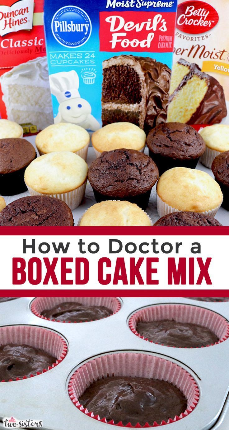 How to Doctor a Boxed Cake Mix -   17 cake Mix better ideas