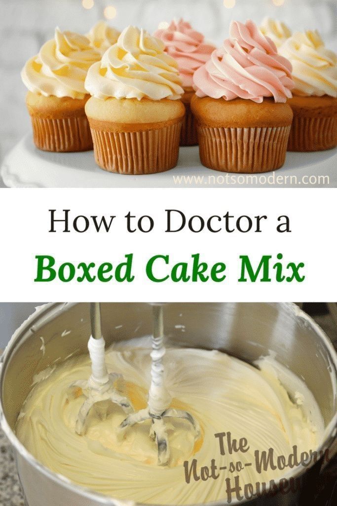 How to Doctor a Boxed Cake Mix -   17 cake Mix better ideas