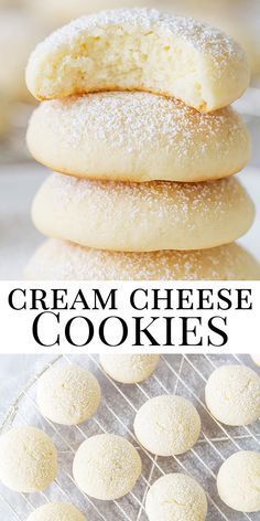 Cream Cheese Cookies (Pillow Soft Cookies) | Pizzazzerie -   17 desserts Amazing cream cheeses ideas