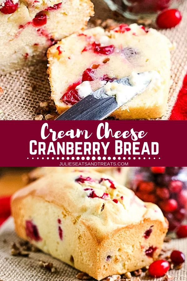 An amazing Cream Cheese Cranberry Bread! Sweet & Tart! -   17 desserts Amazing cream cheeses ideas