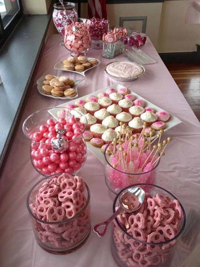 17 desserts Table baby shower ideas