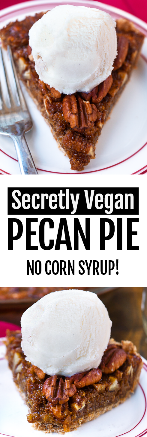 Vegan Pecan Pie - NO Corn Syrup! -   17 desserts Vegan tofu ideas
