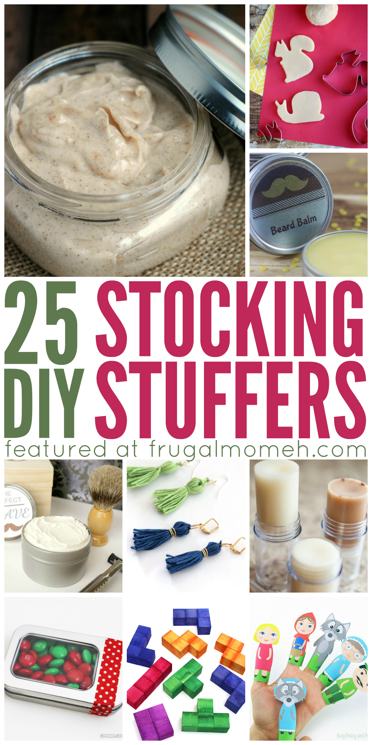 DIY Stocking Stuffers for the Whole Family - Frugal Mom Eh! -   17 diy projects For Men stocking stuffers ideas