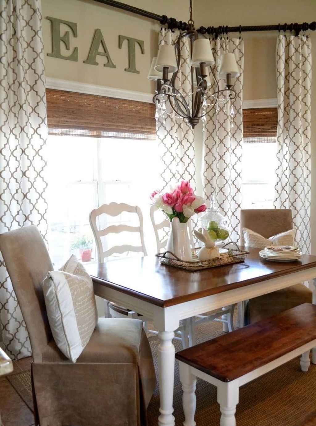 85 Beautiful Farmhouse Living Room Curtains Decor Ideas -   17 room decor Living curtains ideas