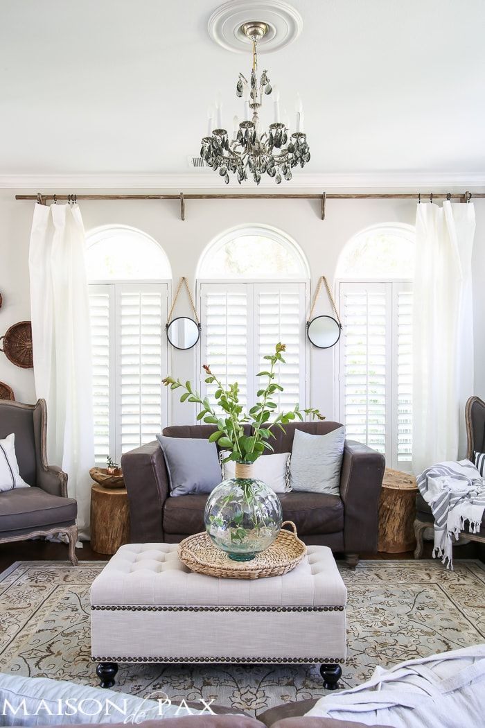 Classy yet Affordable White Curtains - Maison de Pax -   17 room decor Living curtains ideas