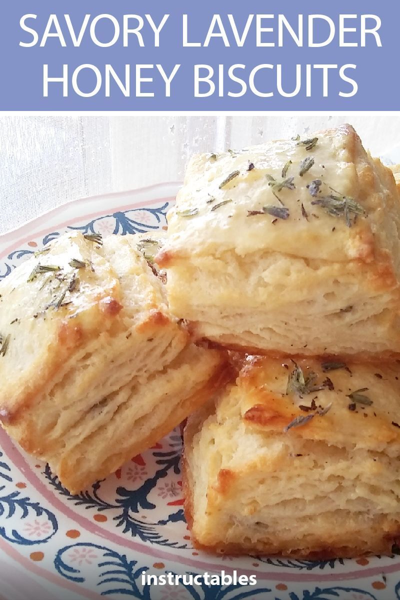 Savory Lavender Honey Biscuits -   17 savory holiday Food ideas