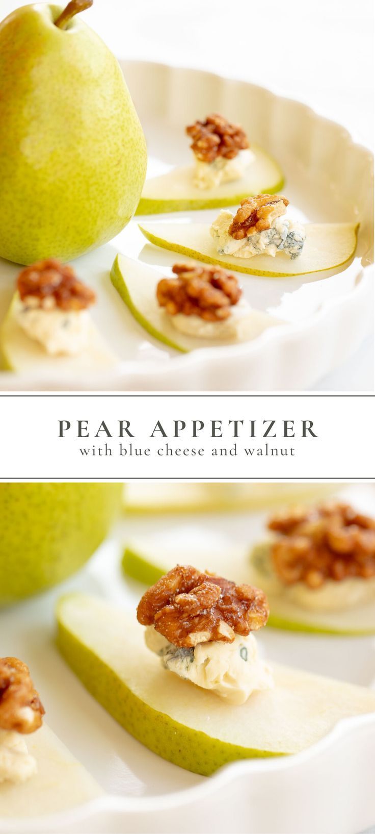 Easy Pear Appetizer A Healthy Holiday Appetizer | Julie Blanner -   17 savory holiday Food ideas