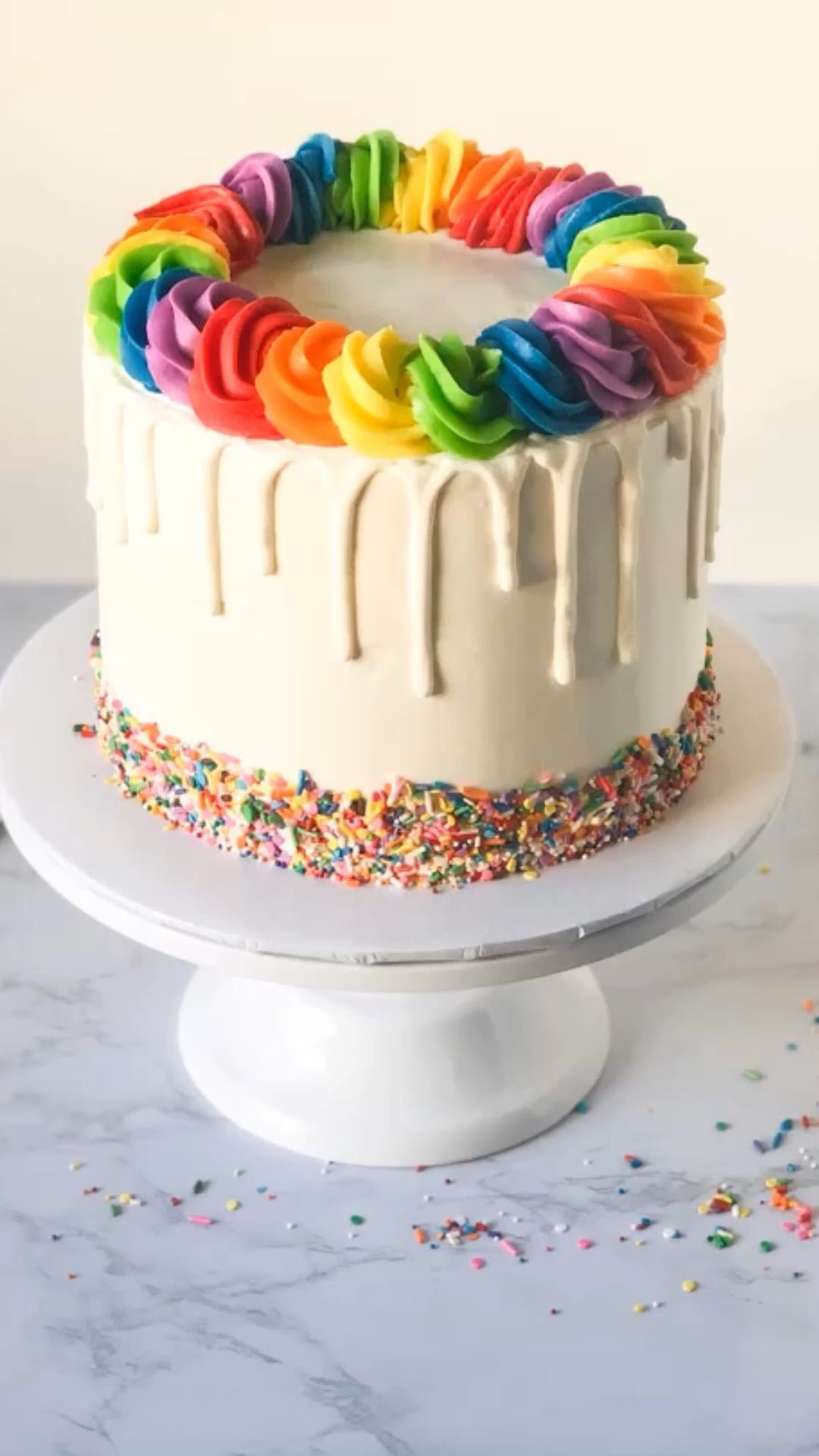 18 cake Pretty birthday ideas