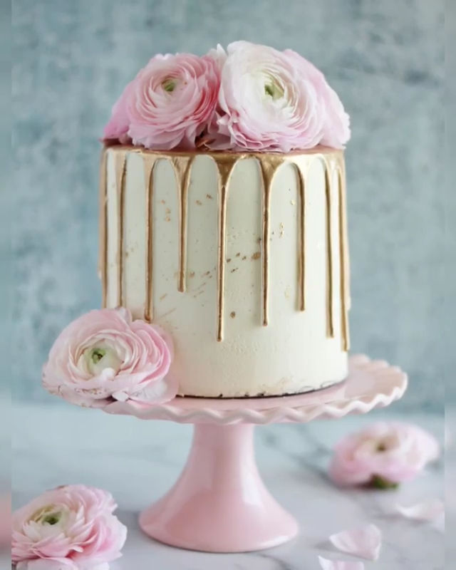 18 cake Pretty birthday ideas