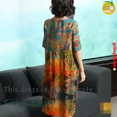 Luxury Genuine Silk Soft Dress -   18 dress Wrap scarf ideas