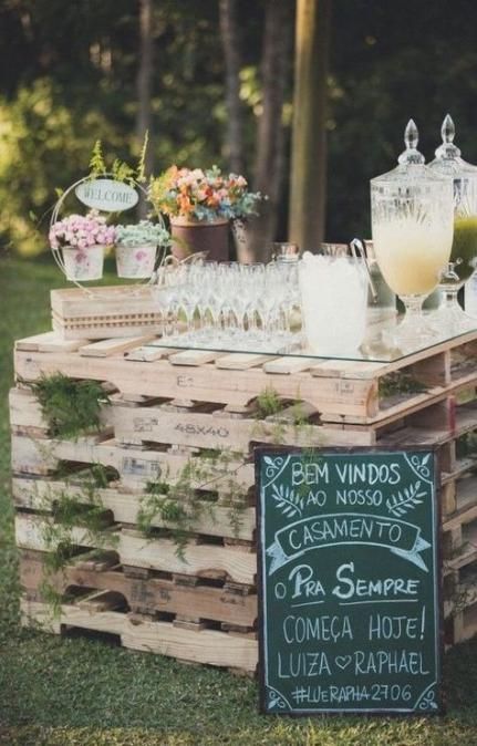32+ New Ideas Backyard Wedding Tables Settings Outdoor -   18 wedding Backyard bar ideas