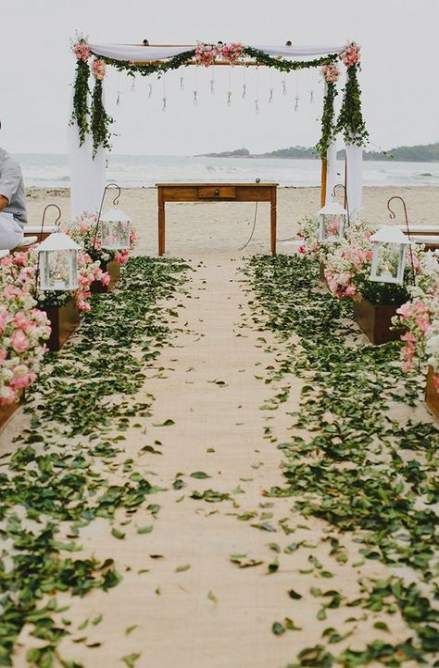 52+ Best Ideas for wedding arch rustic beach altars -   18 wedding Beach rustic ideas