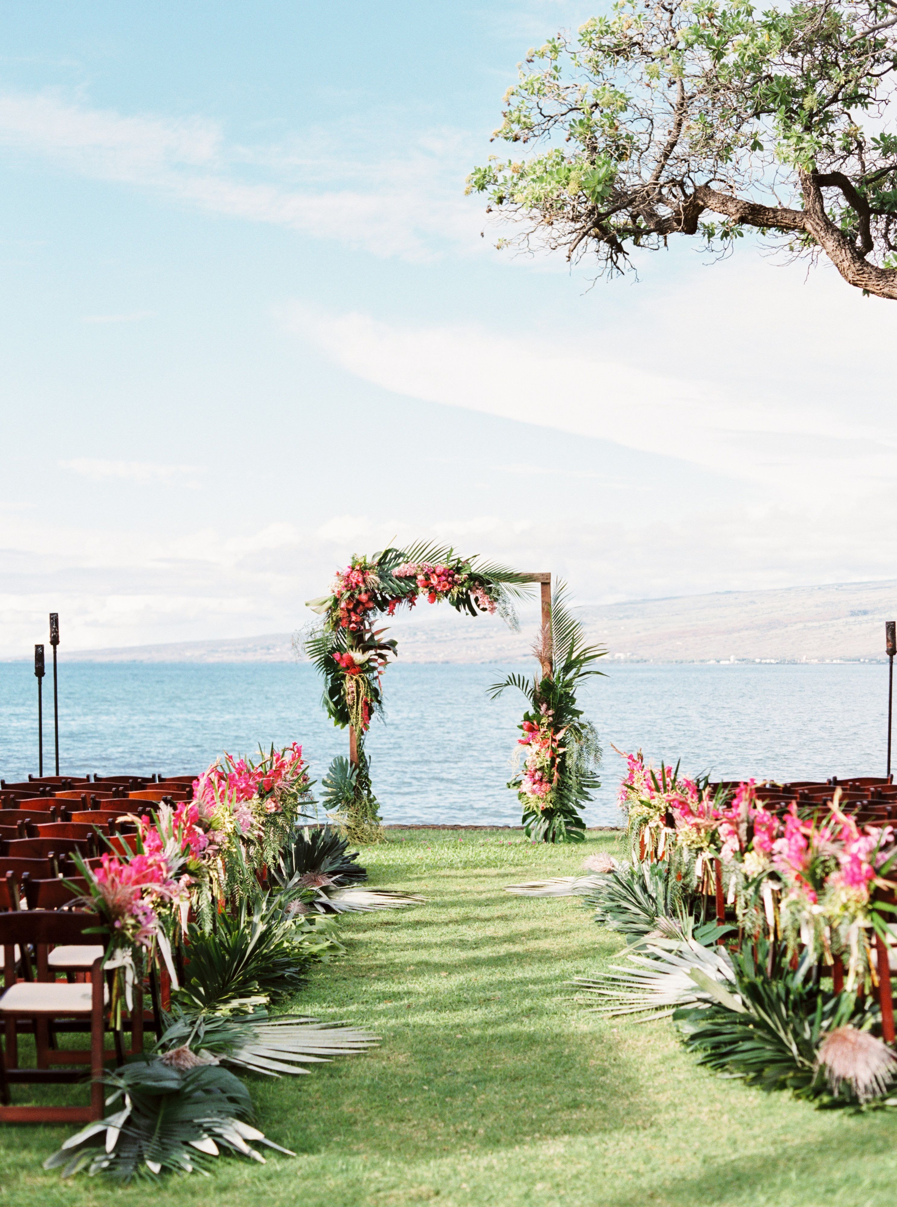 A Casual Beach Wedding in Puako, Hawaii -   18 wedding Beach rustic ideas