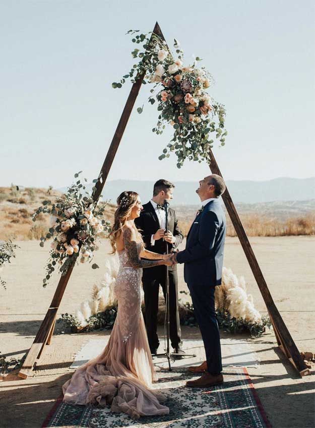 15 Creative Wedding Arch Ideas -   18 wedding Beach rustic ideas