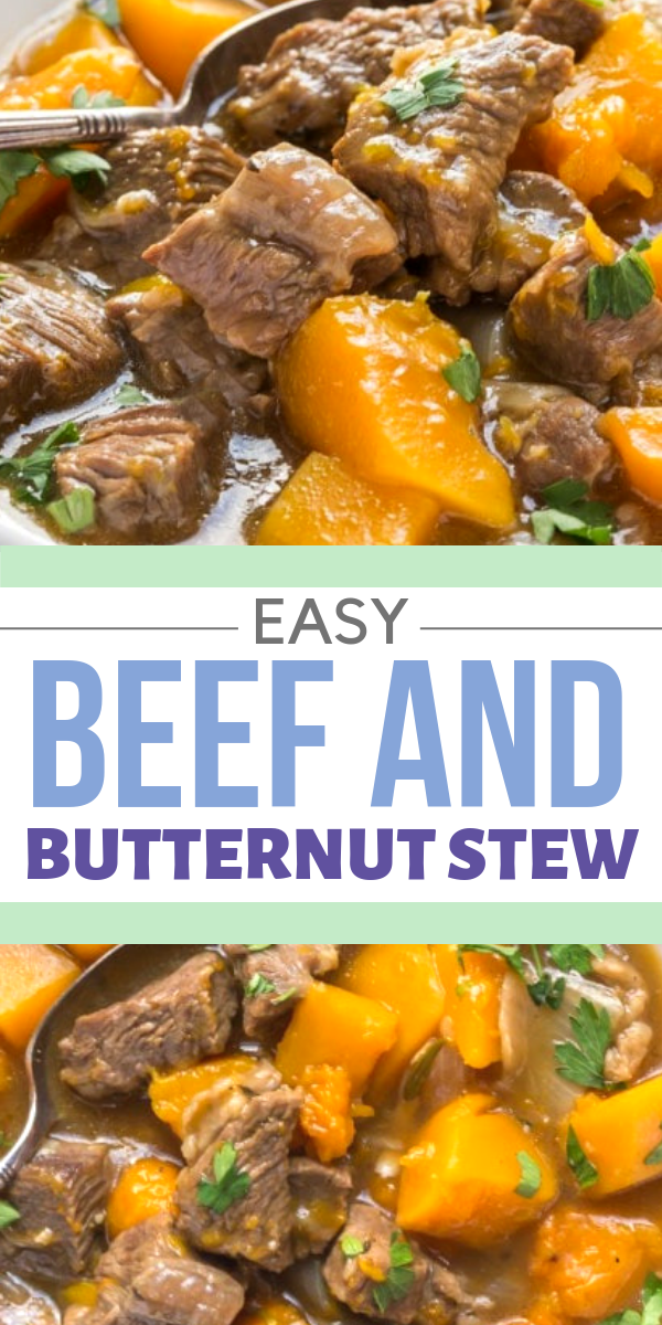 Beef and Butternut Squash Stew recipe - Gluten Free, paleo, whole30 -   19 healthy recipes Beef fall ideas