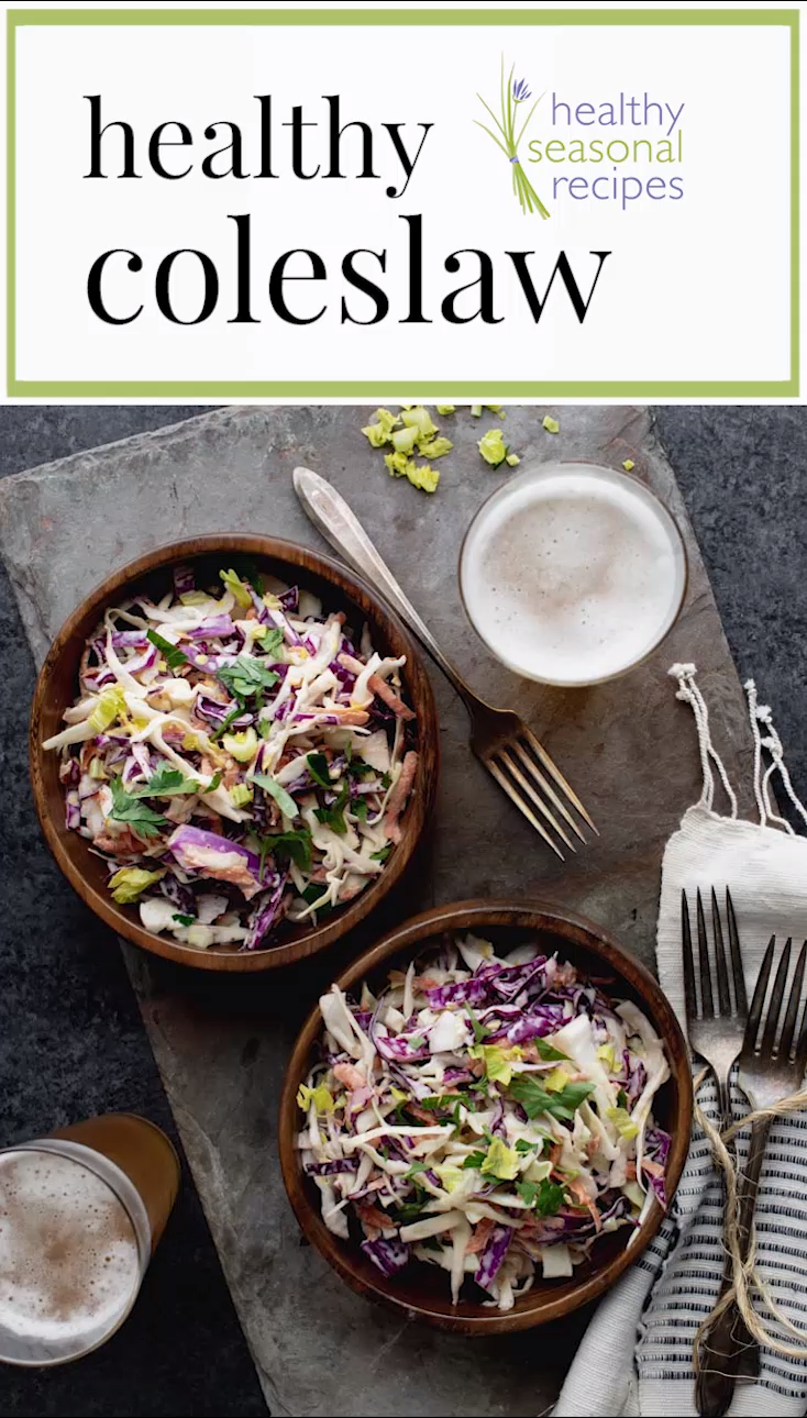 Healthy Coleslaw -   19 healthy recipes Summer greek yogurt ideas