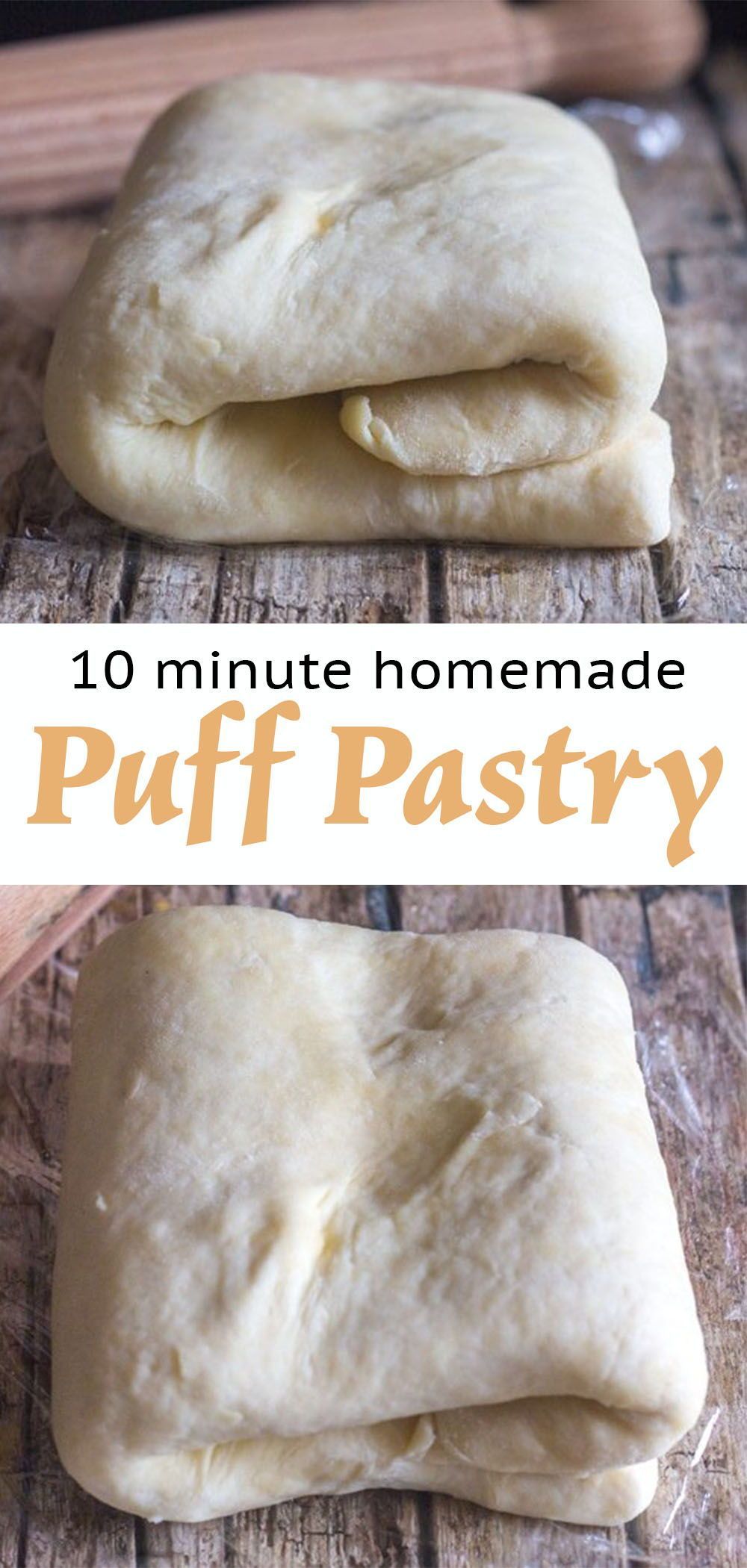 10 Minute Homemade Puff Pastry -   20 desserts Fun puff pastries ideas