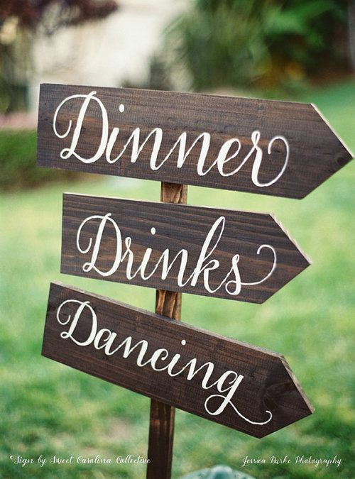 Directional Signs — Sweet Carolina Collective -   25 wedding Signs mr and mrs ideas