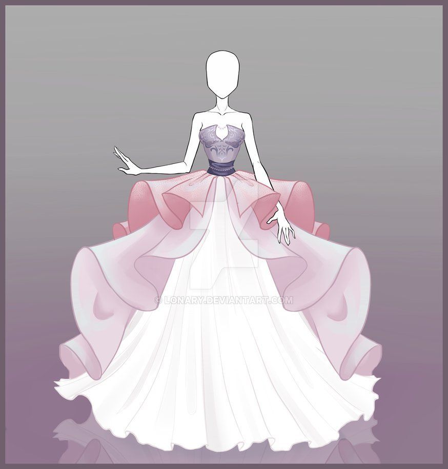 [Open] Design adopt_29 by Lonary on DeviantArt -   7 dress Princess draw ideas