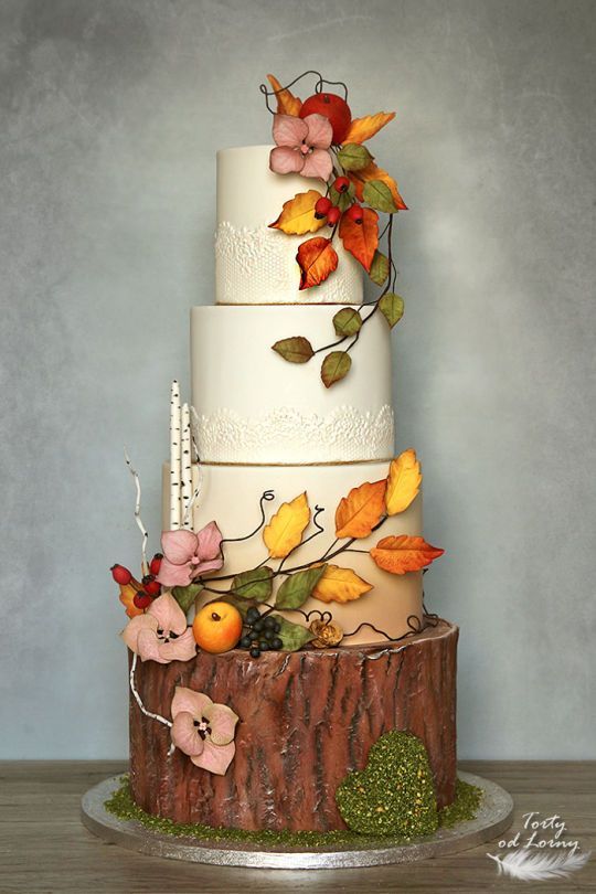 8 autumn cake Aesthetic ideas