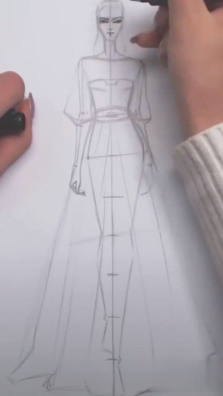 Fashion Design -   10 dress Fashion drawing ideas