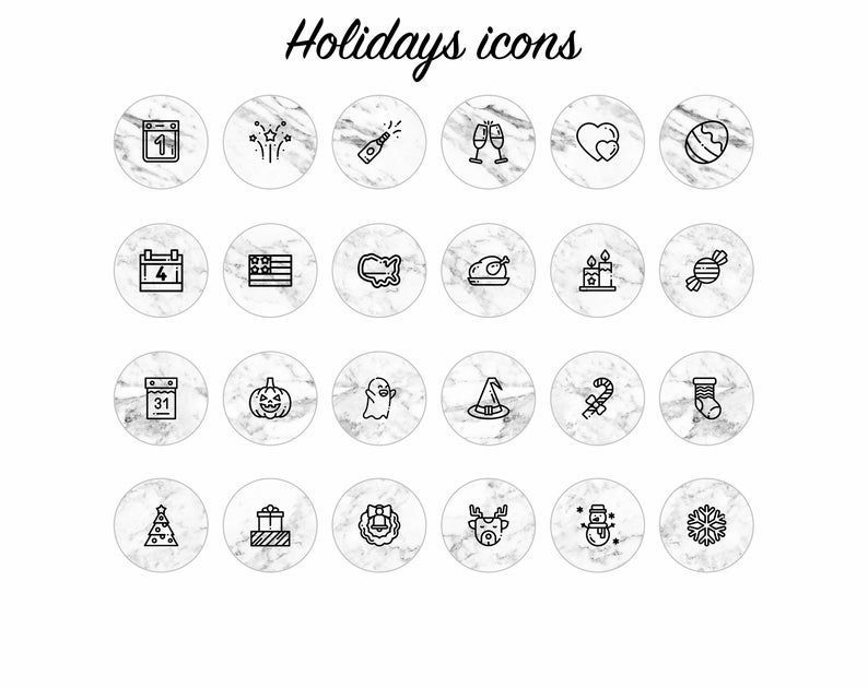 Paquete de 105 Instagram Story Highlights Icons - Cubiertas de m?rmol blanco listas para usar, iconos destacados de Instagram, aspectos destacados de Instagram -   11 fitness Instagram icon ideas