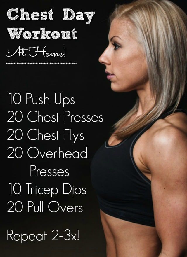 Chest Workout At Home - Shaping Up To Be A Mom -   11 fitness Workouts chest ideas