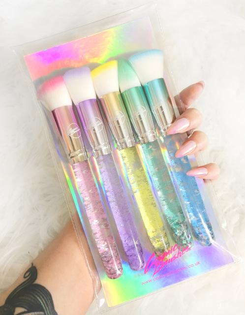 Pastel Prism of Makeup Brushes -   11 glitter makeup Brushes ideas