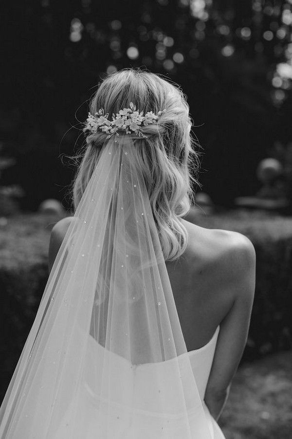 15 Classic Wedding Hairstyles that Work Well with Veils - EmmaLovesWeddings -   11 hairstyles Wedding with veil ideas