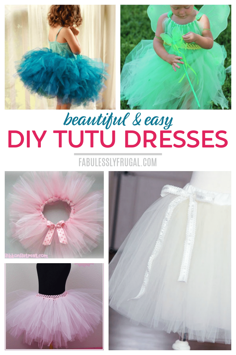 5 Beautiful Tutu Dress DIY Ideas for your Little Girls! - Fabulessly Frugal -   12 dress DIY ideas