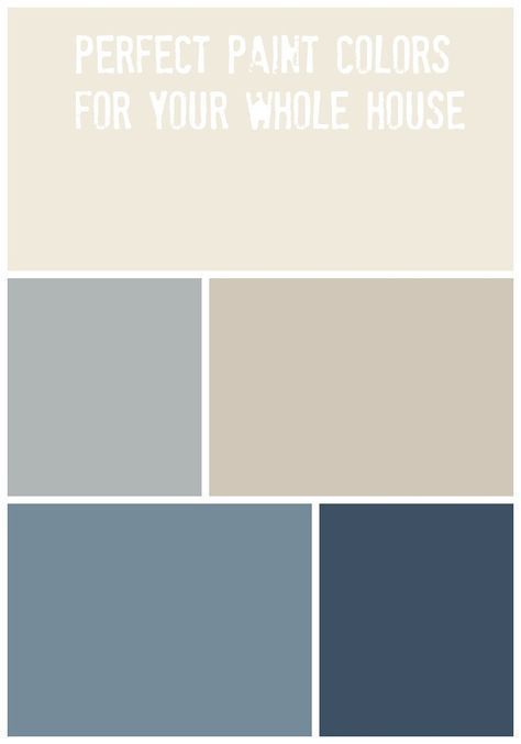 Whole House Paint Palette | Love of Home -   12 room decor For Men paint colours ideas