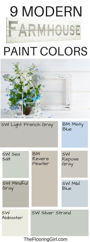 Farmhouse style paint colors and decor | The Flooring Girl -   12 room decor For Men paint colours ideas