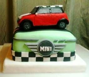 New mini cars cake birthday parties Ideas -   13 cake Mini cooper ideas