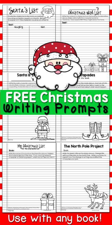 13 holiday School writing prompts ideas