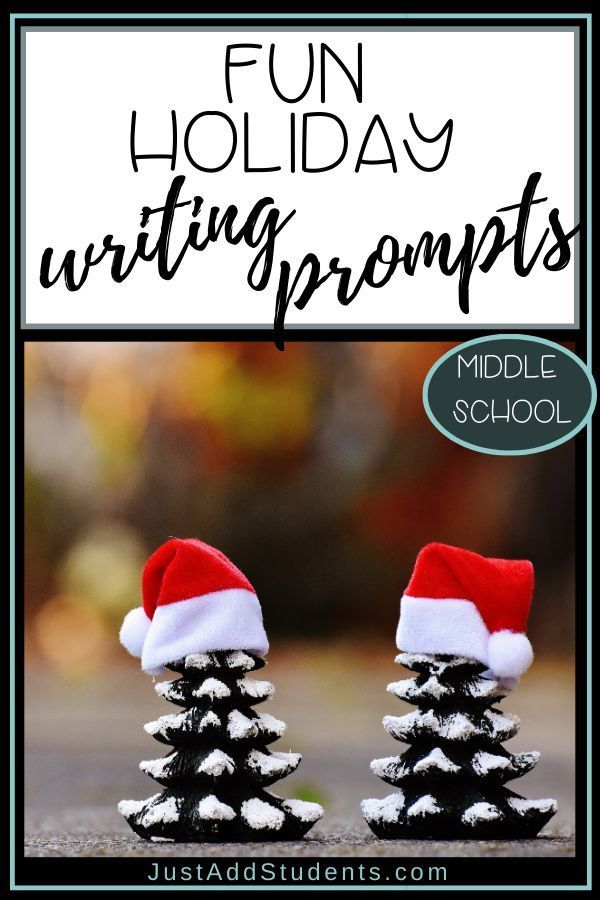 12 Poems that Speak to Middle Schoolers - Just Add Students -   13 holiday School writing prompts ideas