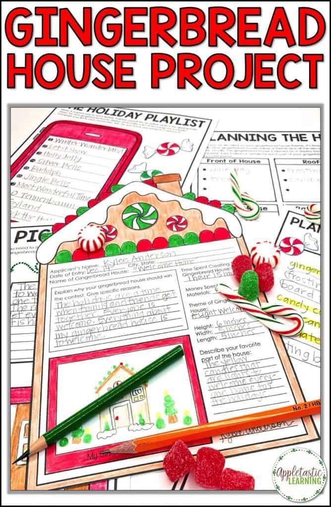 Christmas Writing Prompts with a Gingerbread PBL Twist - Appletastic Learning -   13 holiday School writing prompts ideas