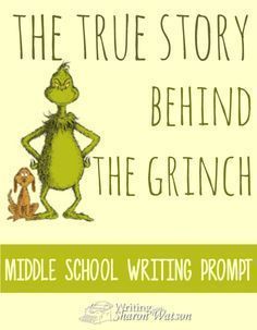 The Story Behind Dr. Seuss and the Grinch | Writing with Sharon Watson-Easy-to-use Homeschool Writing and Literature Curriculum -   13 holiday School writing prompts ideas