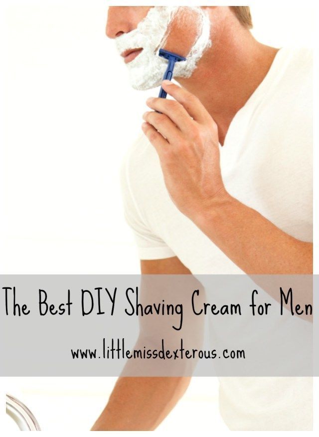 The Best DIY Shaving Cream for Men! -   14 diy projects For Men shaving cream ideas