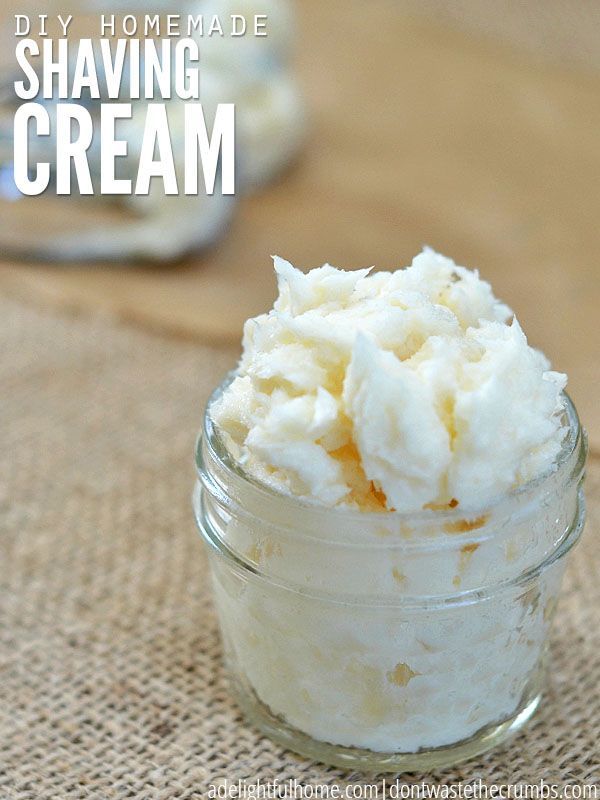 DIY Homemade Shaving Cream -   14 diy projects For Men shaving cream ideas