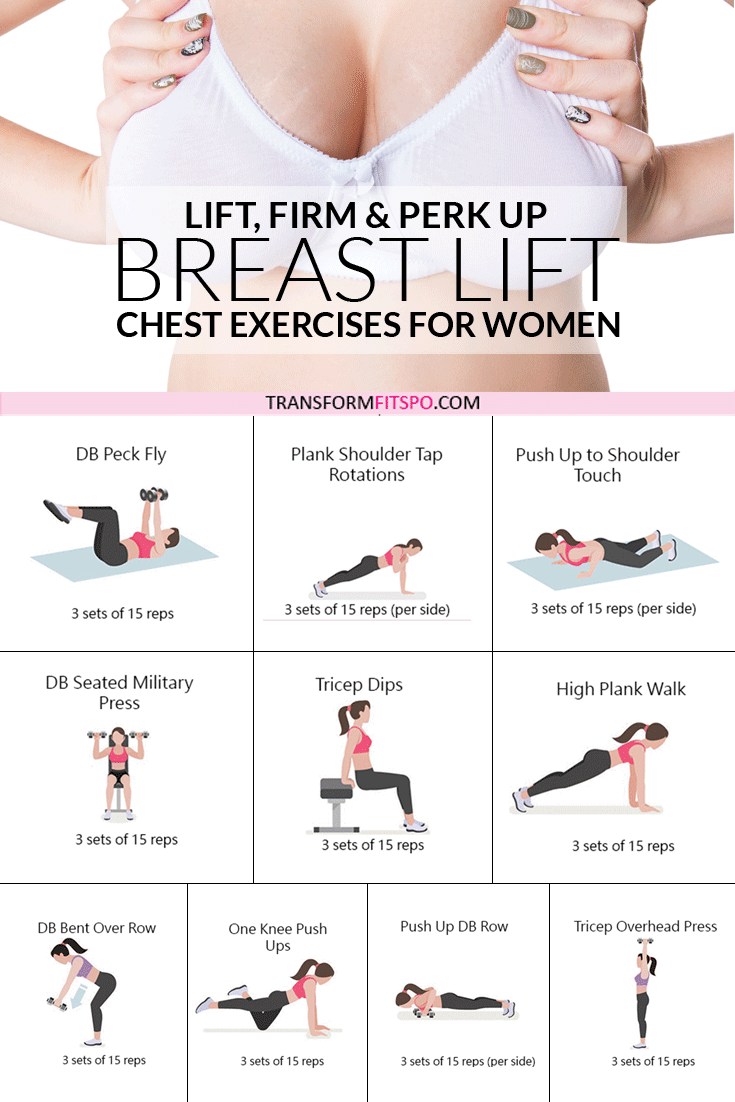 Chest Exercises for Women to Lift and Perk Up Breasts - Transform Fitspo -   14 fitness Sport diet ideas