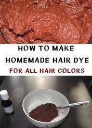 6 Simple Ways To Make Herbal Hair Color At Home -   14 hair Dyed diy ideas