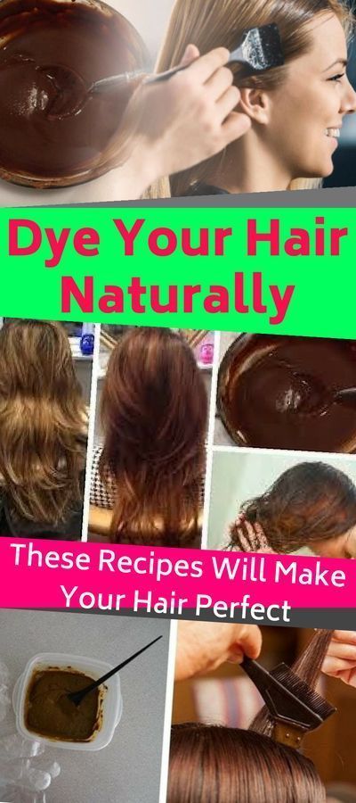 How to Dye Your Hair Naturally -   14 hair Dyed diy ideas