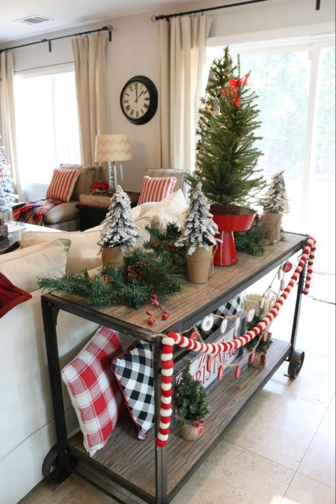 My Crazy For Buffalo Check Christmas Home Tour -   14 holiday shops ideas